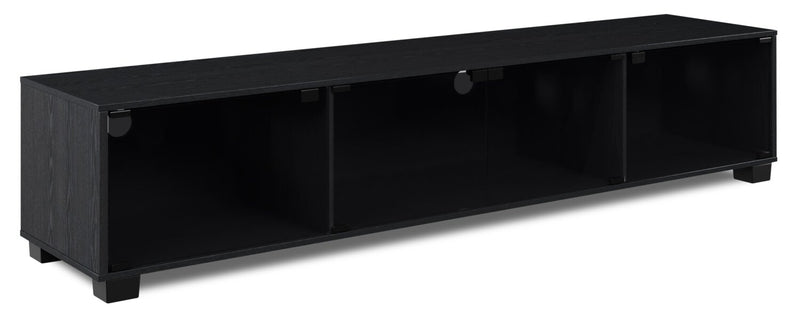 Augustus 84\" Modern TV Stand with Storage and Cable Management for TVs up to 90\"- Black