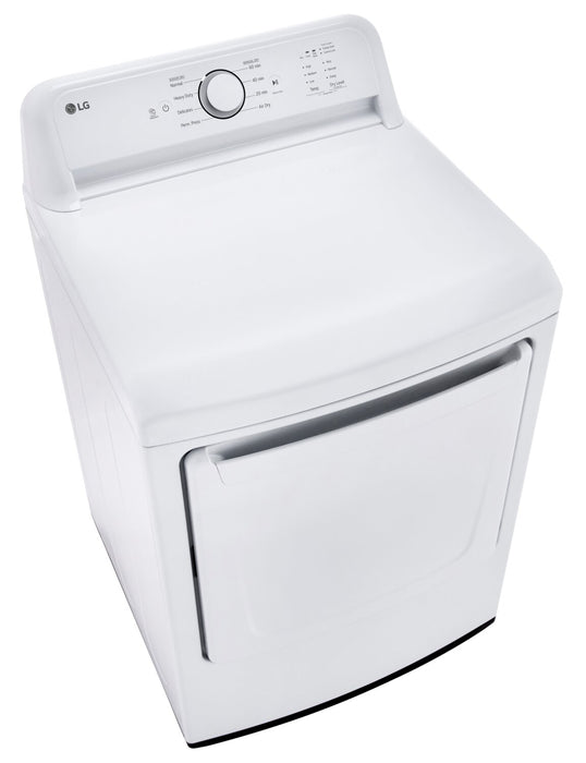 LG 7.3 Cu. Ft. Electric Dryer - White - DLE6100W