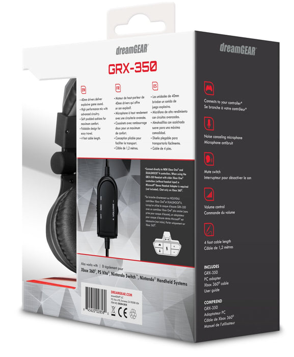 dreamGEAR Universal Wired Gaming Headset