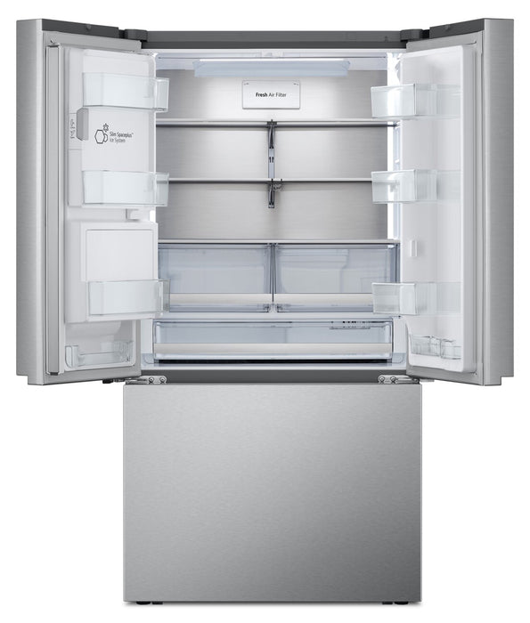 LG 36\" 31 Cu. Ft. French-Door Standard-Depth MAX™ Refrigerator - Smudge Proof Stainless Steel - LRYXS3106S