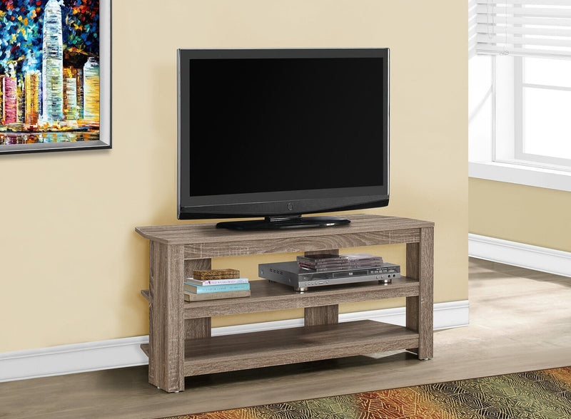 Ira 42\" TV Stand with Storage and Cable Management for TVs up to 45\"- Taupe