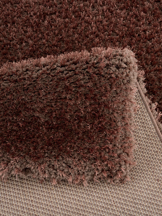 Lawson Coffee Shag Area Rug - 5' x 7'