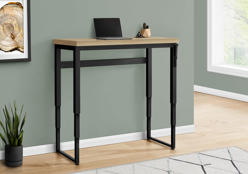 Kai 47.25\" Adjustable Height Office Desk - Natural