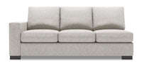 Sofa Lab Track LAF Sofa - Luxury Silver