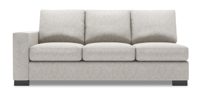 Sofa Lab Track LAF Sofa - Luxury Silver