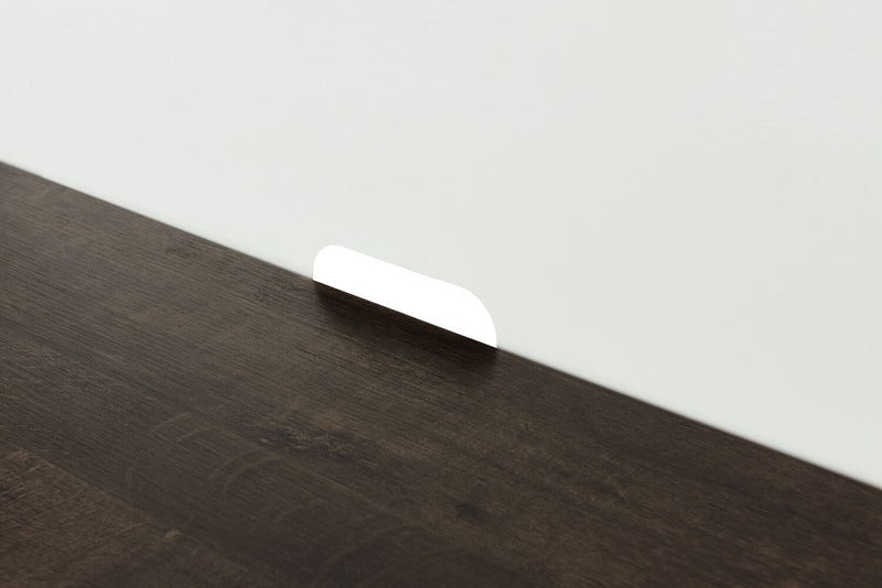 Emry 87.5\" 3-Piece Wall Unit Entertainment Centre with Storage and Cable Management for TVs up to 90\"- White