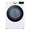 ["LG 7.4 Cu. Ft. Smart Gas Dryer - White - Stackable - DLG3601W"]