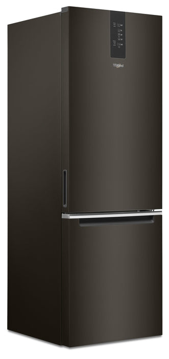 Whirlpool 24\" 12.9 Cu. Ft. Bottom-Mount Refrigerator - Black Stainless Finish - WRB543CMJV