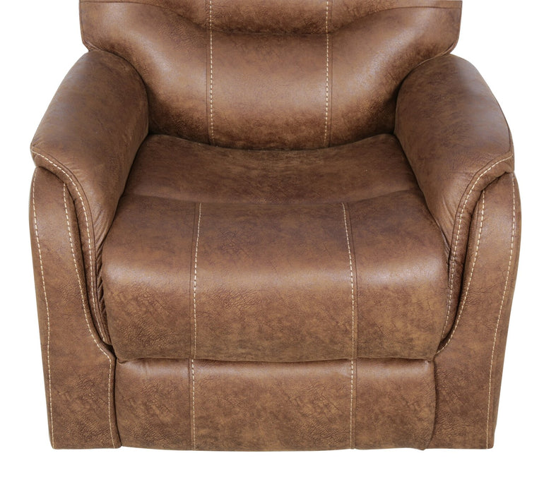 Landon 34\" Microfibre Power Lift Reclining Chair - Brown