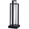 Kieran 21\" Black LED Table Lamp