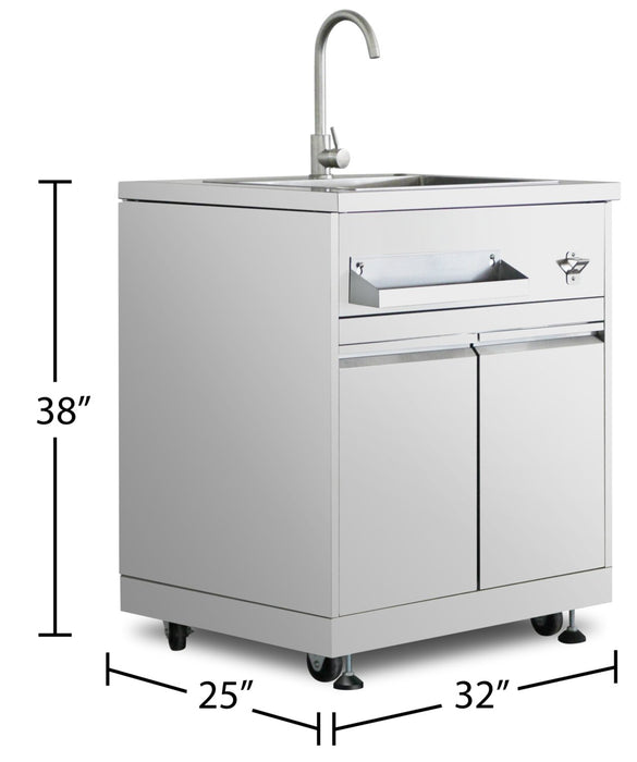 Thor Kitchen Outdoor Kitchen Sink Cabinet - MK01SS304