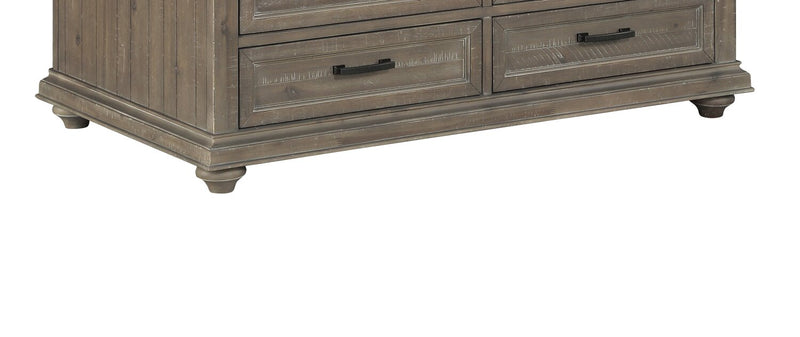 Winston 48\" Rustic Coffee Table with Storage - Light Brown with Driftwood Finish