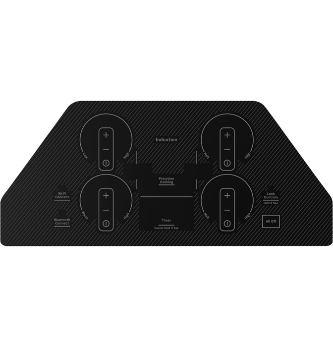Profile 30\" 4-Element Induction Cooktop - Black - PHP7030DTBB