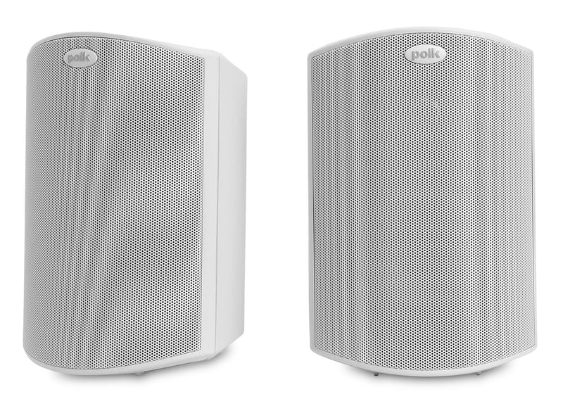 Polk Audio Atrium 4 White Outdoor Loudspeakers with 4.5\" Drivers - AM4088 
