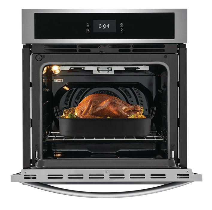 Frigidaire 27\" 3.8 Cu. Ft. Electric Single Wall Oven with Fan Convection - Stainless Steel - FCWS2727AS