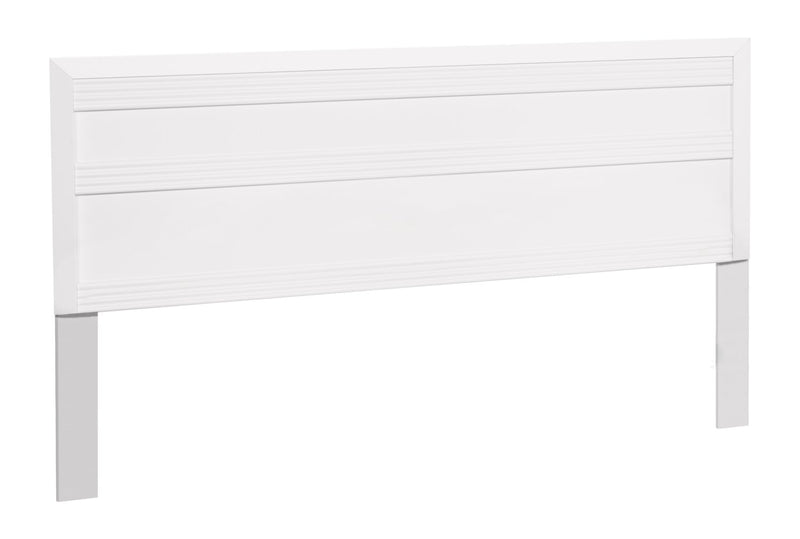 Olivia Full Headboard - White