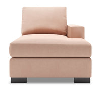 Sofa Lab Track RAF Chaise - Pax Rose 