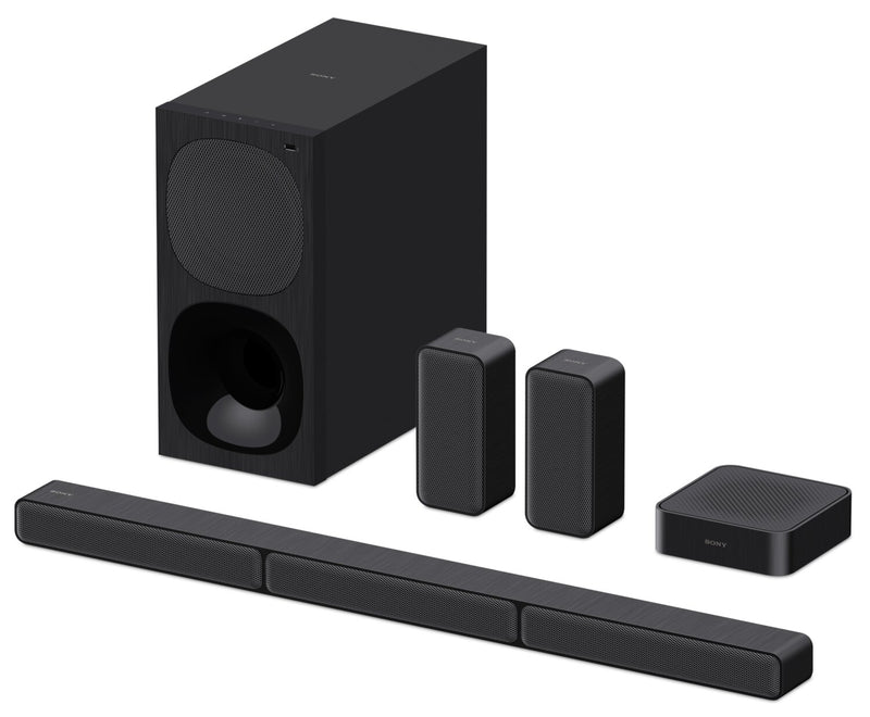 SONY S40R 5.1 Channel 600W Soundbar with Subwoofer and Wireless Rear Speakers (HTS40R)