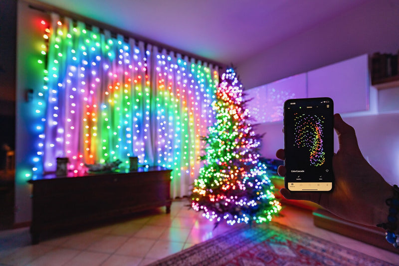 Twinkly 7.5’ App-Controlled Pre-Lit Christmas Tree with LED Lights - TWT400SPP-BUS