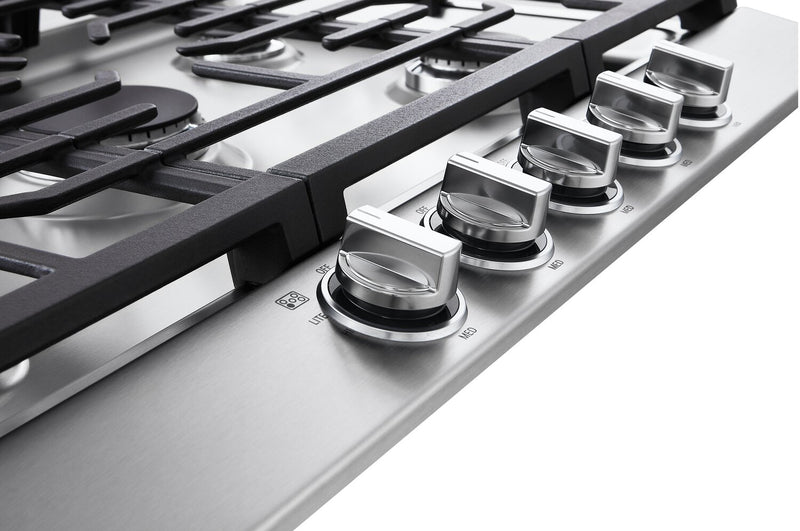 LG 30\" 5-Element Gas Cooktop - Smudge Proof Stainless Steel - CBGJ3023S