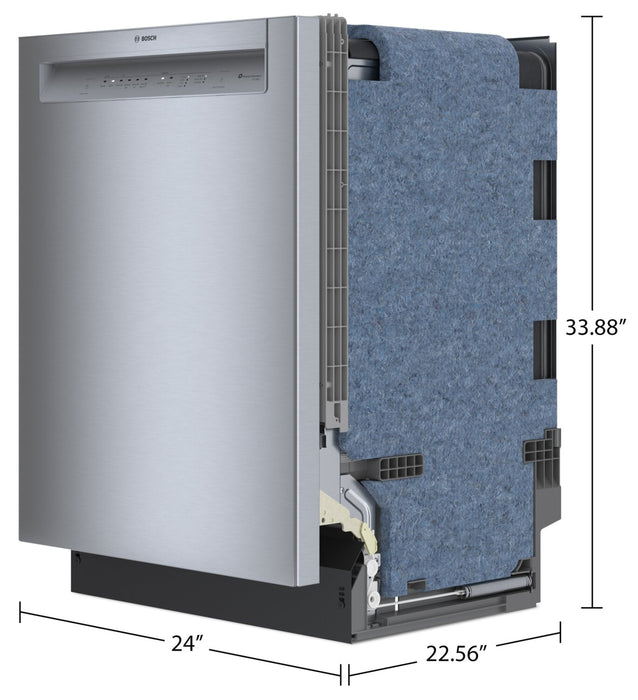 Bosch 100 Series Smart Dishwasher with ExtraDry - SHE3AEE5N