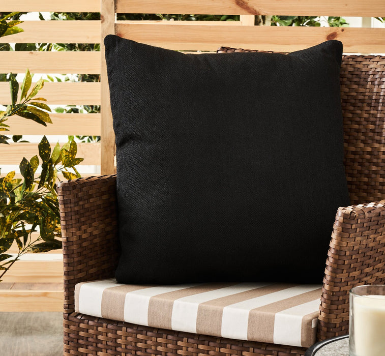 Indoor/Outdoor Classic Accent Pillow - Black 