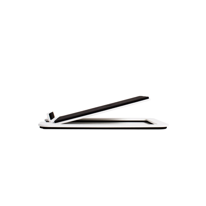 Kanto S4 Desktop Speaker Stands for Midsize Speakers, White