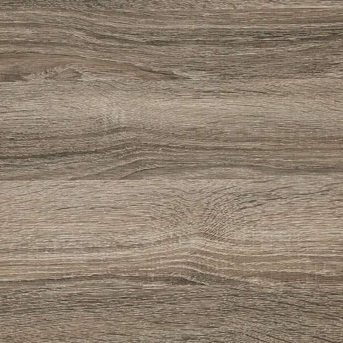 Wadeworth 31.5\" Rustic 3-Pack Coffee + 2 End Tables - Taupe with Metal Legs