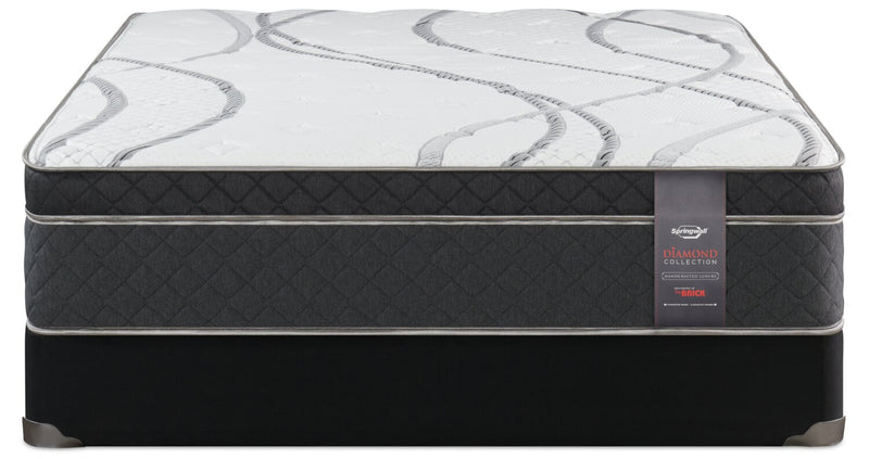 Springwall Radiant Eurotop Queen Mattress Set