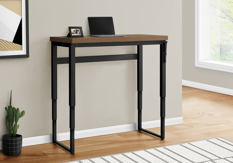 Kai 47.25\" Adjustable Height Office Desk - Walnut