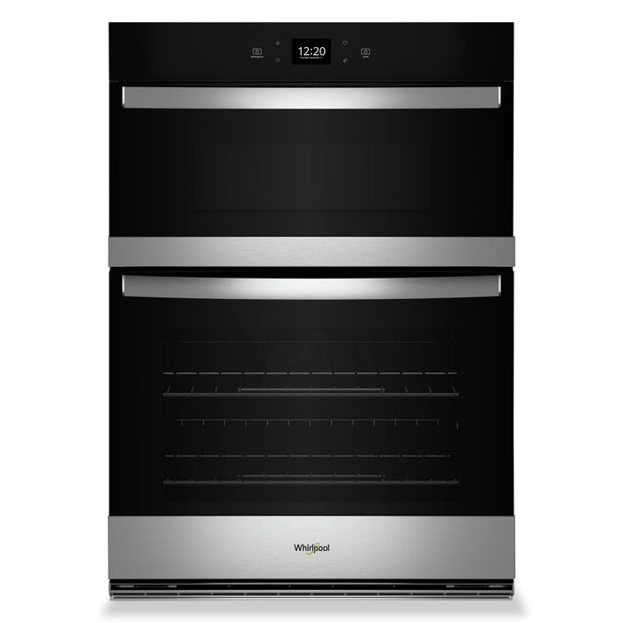 Whirlpool 27\" 5.7 Cu. Ft. Electric Combination Wall Oven with Air Fry - Fingerprint Resistant Stainless Steel - WOEC5027LZ