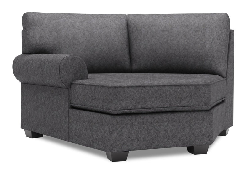 Sofa Lab Roll LAF Cuddler - Luxury Charcoal