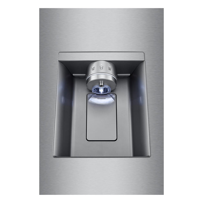 LG 36\" 26 Cu. Ft. French-Door Counter-Depth MAX™ Refrigerator - Smudge Proof Stainless Steel - LRYKC2606S