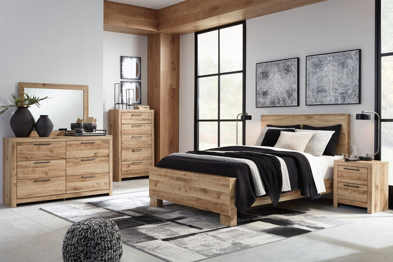 Derekson  Bedroom Chest of Drawers, 5-Drawer, 31.7\"W x 53.9\"H - Natural