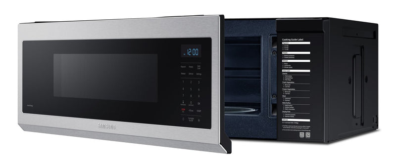 Samsung 1.1 Cu. Ft. Over-the-Range Microwave with 400 CFM and Wi-FI - Stainless Steel - ME11A7510DS/AC