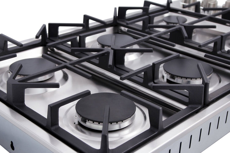 Thor Kitchen 36\" Professional 6-Burner Gas Cooktop - TGC3601