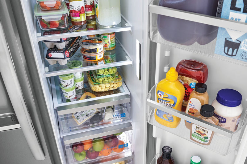 Frigidaire Gallery 33\" 22.3 Cu. Ft. Standard-Depth Side-by-Side Refrigerator - Smudge-Proof® Stainless Steel - GRSS2352AF