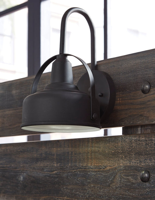 Abby Platform Side Storage Bed with LED Lights & USB Ports, Brown - Queen Size