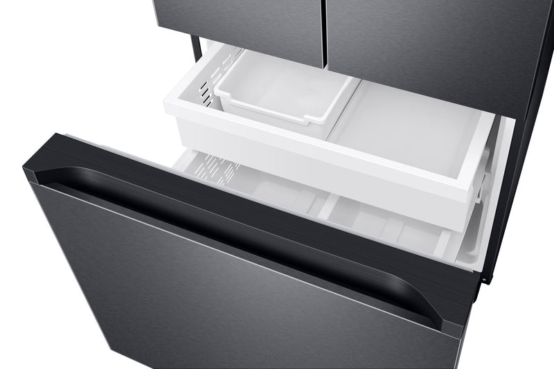 Samsung 30\" 22.1 Cu. Ft. French-Door Refrigerator - Black Stainless Steel - RF22A4111SG/AA