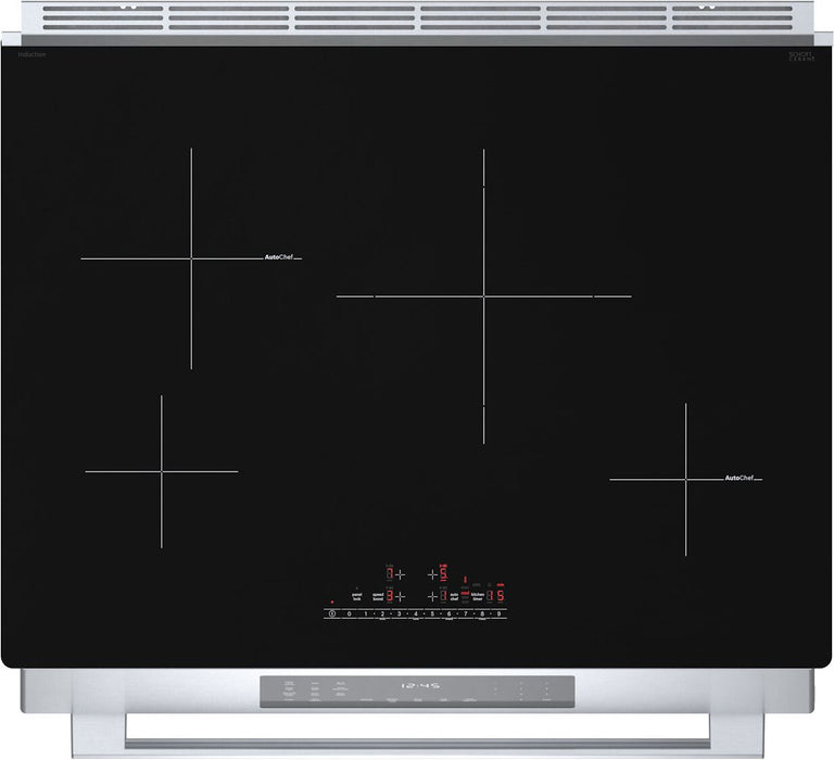 Bosch 4.6 Cu. Ft. 800 Series Electric Range with Induction Cooktop - HII8057C