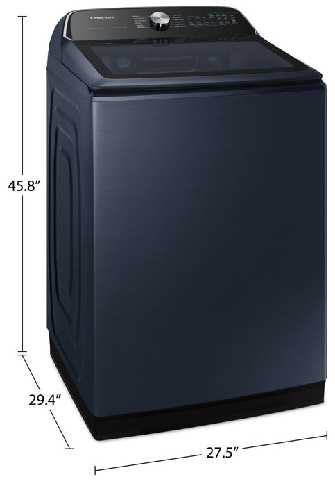 Samsung 6.2 Cu. Ft. Top-Load High-Efficiency Washer - Navy - WA54CG7150ADA4