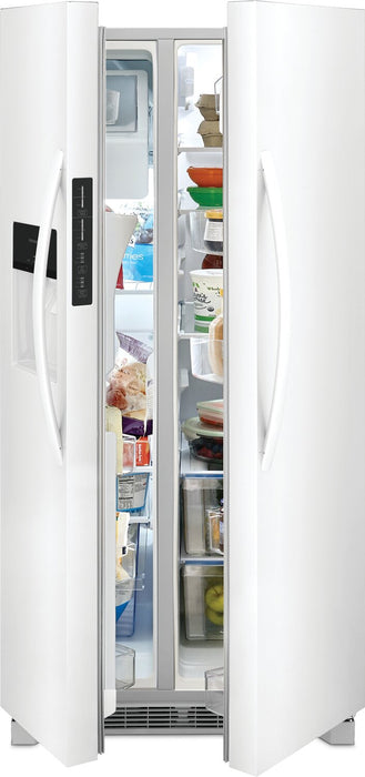 Frigidaire 33\" 22.3 Cu. Ft. Standard-Depth Side-by-Side Refrigerator - White - FRSS2323AW