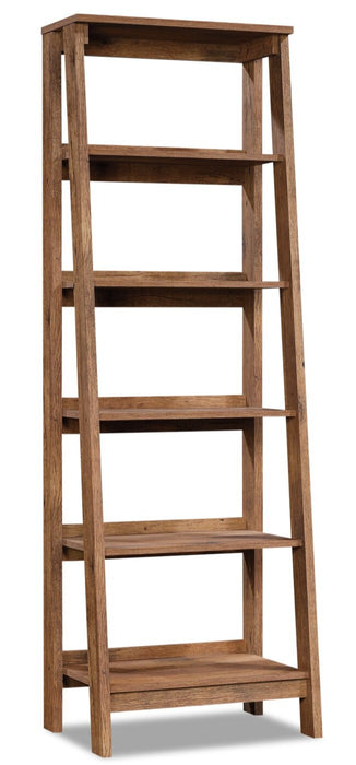 Kyree 23.54\" 5-Shelf Ladder Style Bookcase - Vintage Oak 