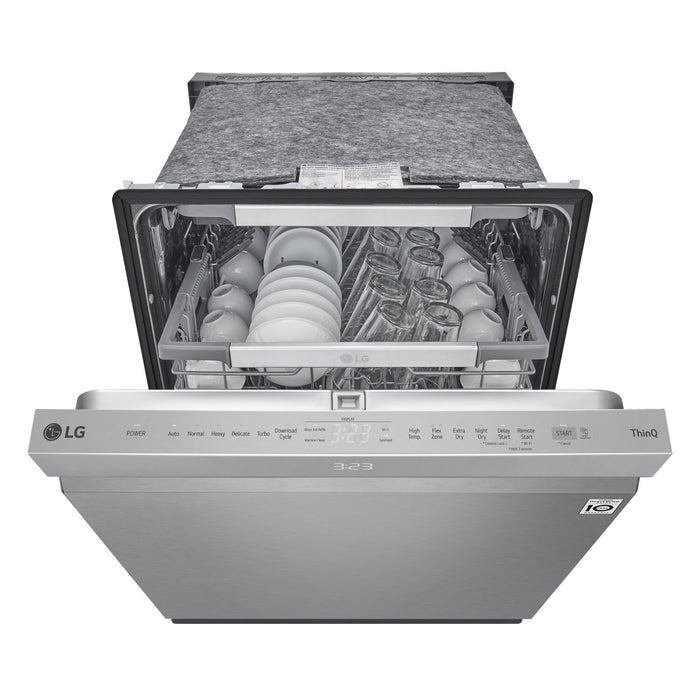 LG Top Control Dishwasher with QuadWash Pro™ and Dynamic Dry™ - LDPM6762S