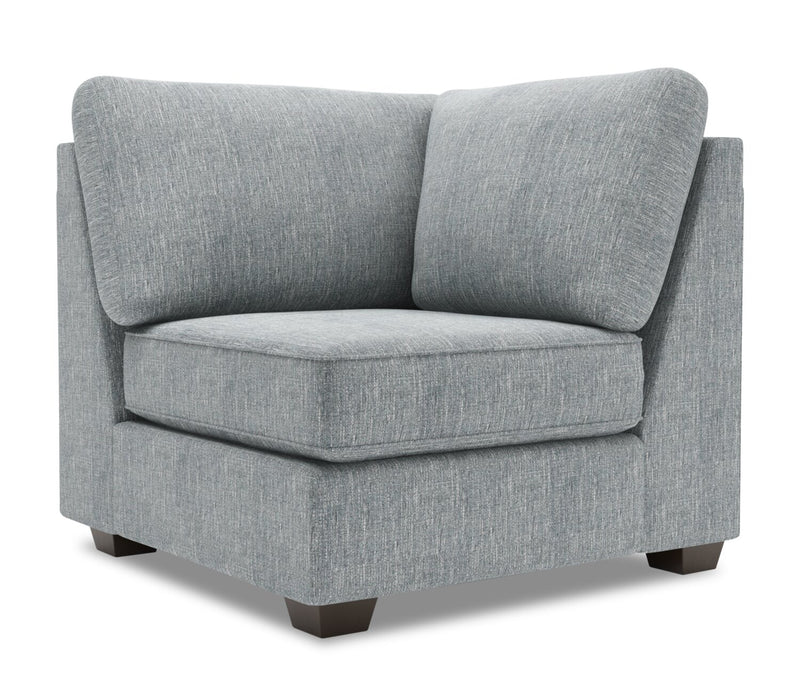 Sofa Lab Roll Square Wedge - Luna Pewter
