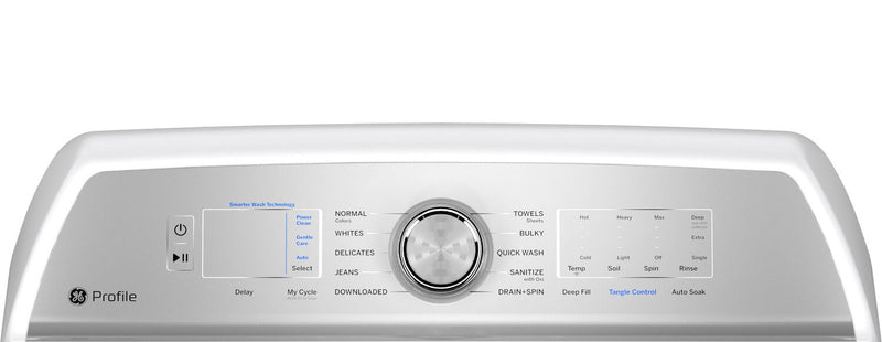 Profile 5.8 Cu. Ft. Infusor Washer with Smarter Wash Technology - PTW600BSRWS