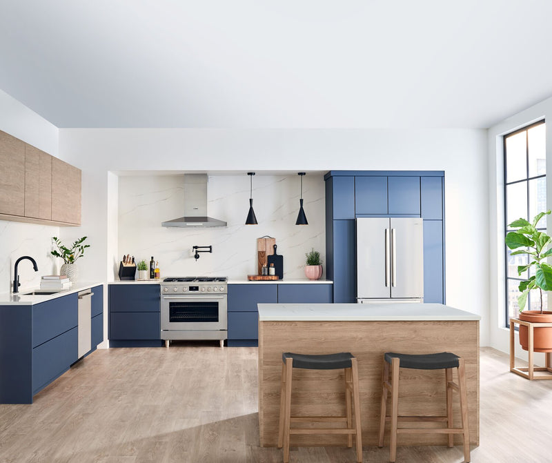 Bosch 800 Series 3.4 Cu. Ft. Industrial-Style Freestanding Gas Range - HGS8655UC