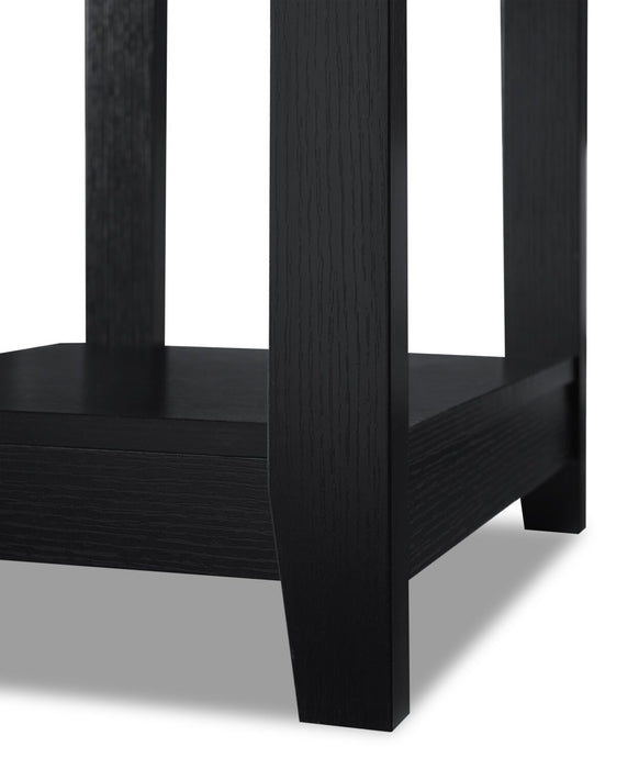 Torry 13.75\" Chairside Table with Drawer - Distressed Grey