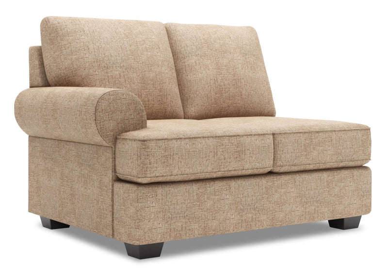 Sofa Lab Roll LAF Loveseat - Luxury Taupe