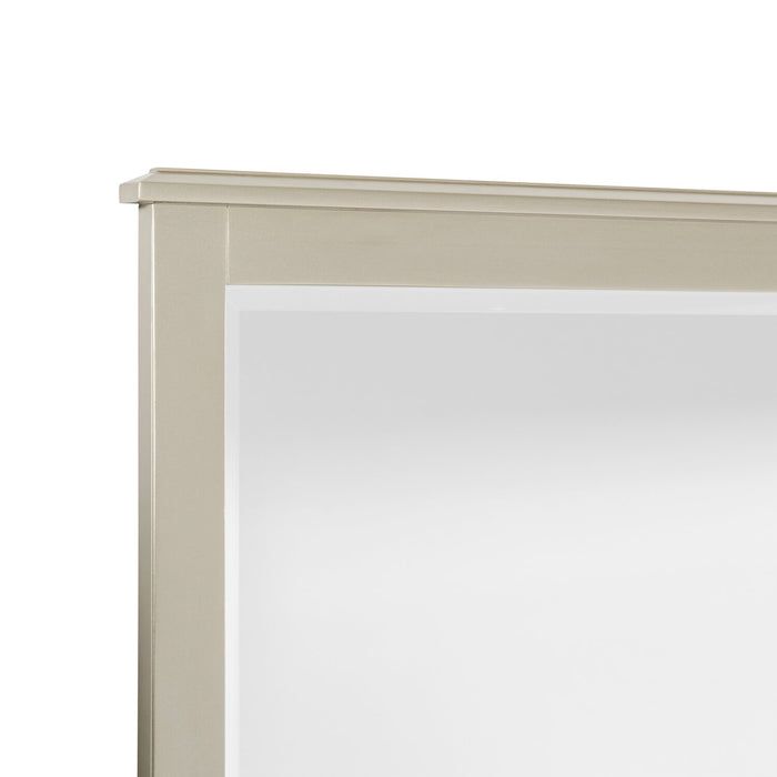 Tyra Bedroom Dresser Mirror, Glam - Champagne